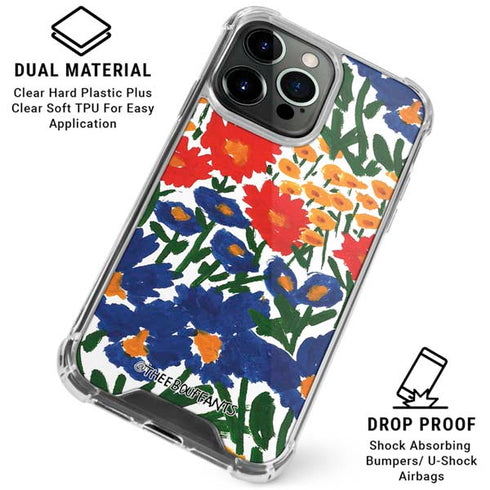 Bouffants and Broken Hearts Wild Garden 4 iPhone 16 Pro Clear Case